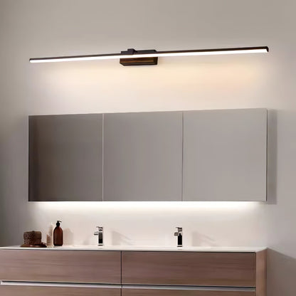Metal Linear Mirror Sconce Wall Light