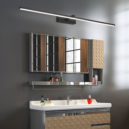 Metal Linear Mirror Sconce Wall Light