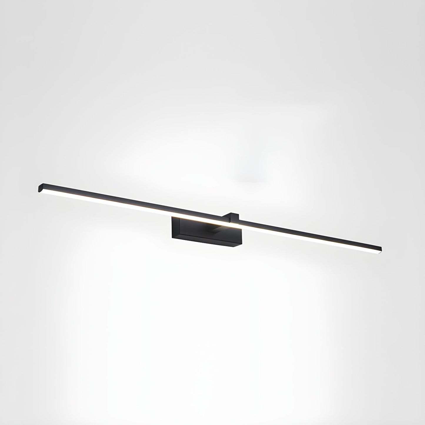 Metal Linear Mirror Sconce Wall Light