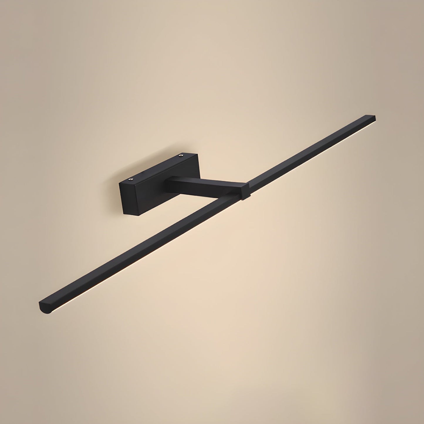 Metal Linear Mirror Sconce Wall Light