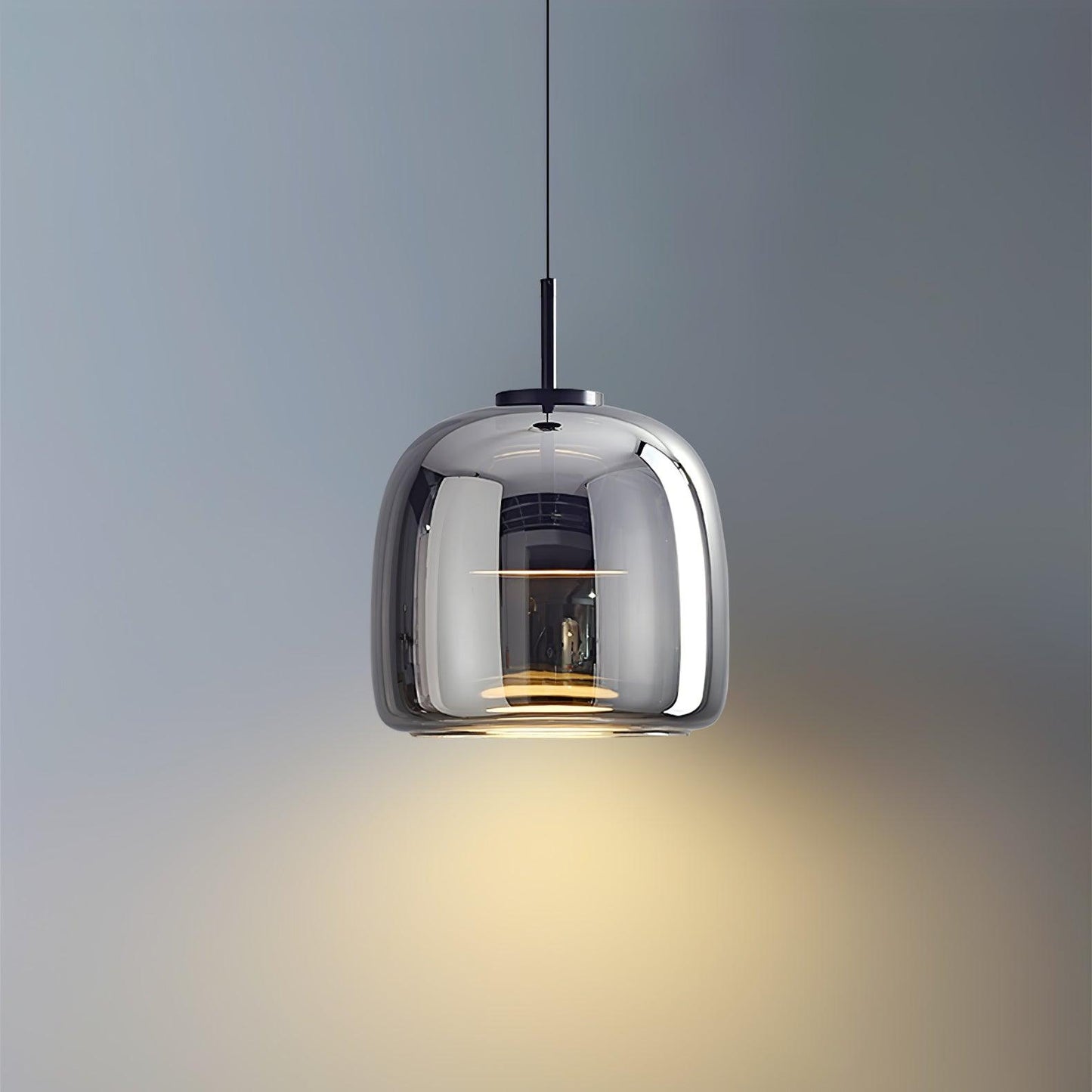 Metro Sphere Glass Hanging light Pendant Lamp