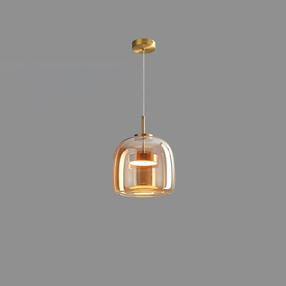 Metro Sphere Glass Hanging light Pendant Lamp