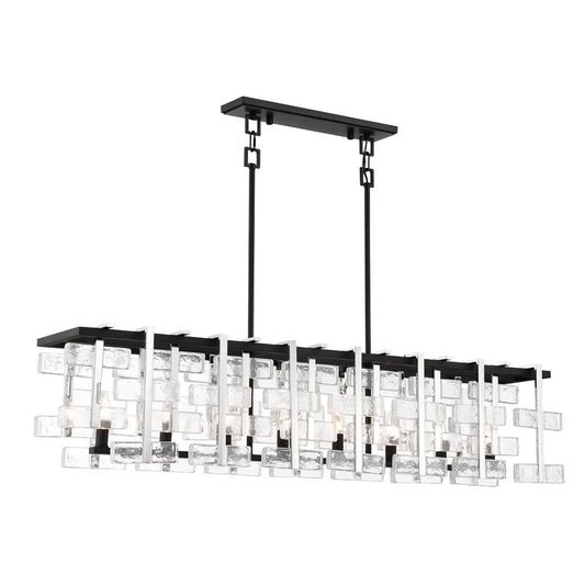 Metropolitan Lighting Painesdale 45 Inch 6 Light Linear Suspension Light Cp741554