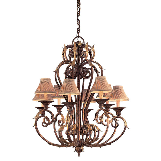 Metropolitan Lighting Zaragoza 34 Inch 8 Light Chandelier Cp158420