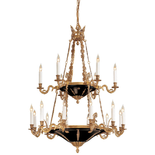 Metropolitan Lighting Vintage 32 Inch 18 Light Chandelier Cp158868