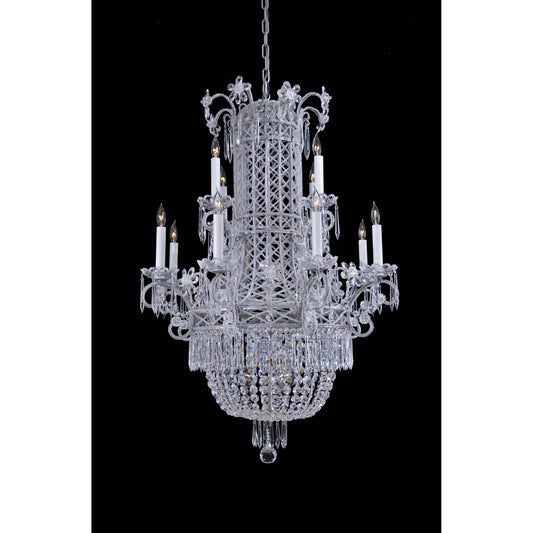 Metropolitan Lighting 38 Inch 12 Light Chandelier Cp158912