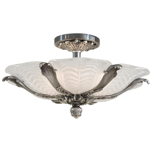 Metropolitan Lighting Venetian 27 Inch 6 Light Semi Flush Mount Cp159006