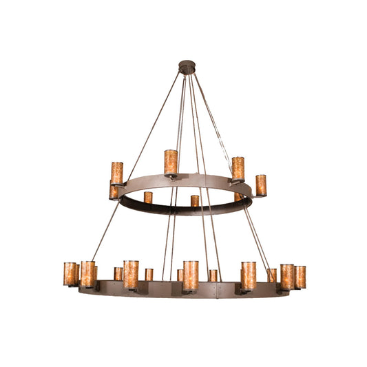 Meyda Lighting Cabelas 165 Inch 24 Light Chandelier Cp7075