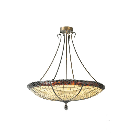 Meyda Lighting Greenbriar Oak 42 Inch Large Pendant Cp9060