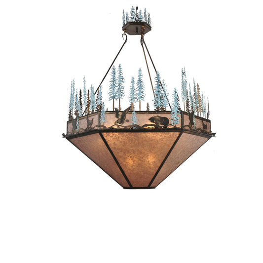 Meyda Lighting Wildlife At Pine Lake 60 Inch Large Pendant Cp9165