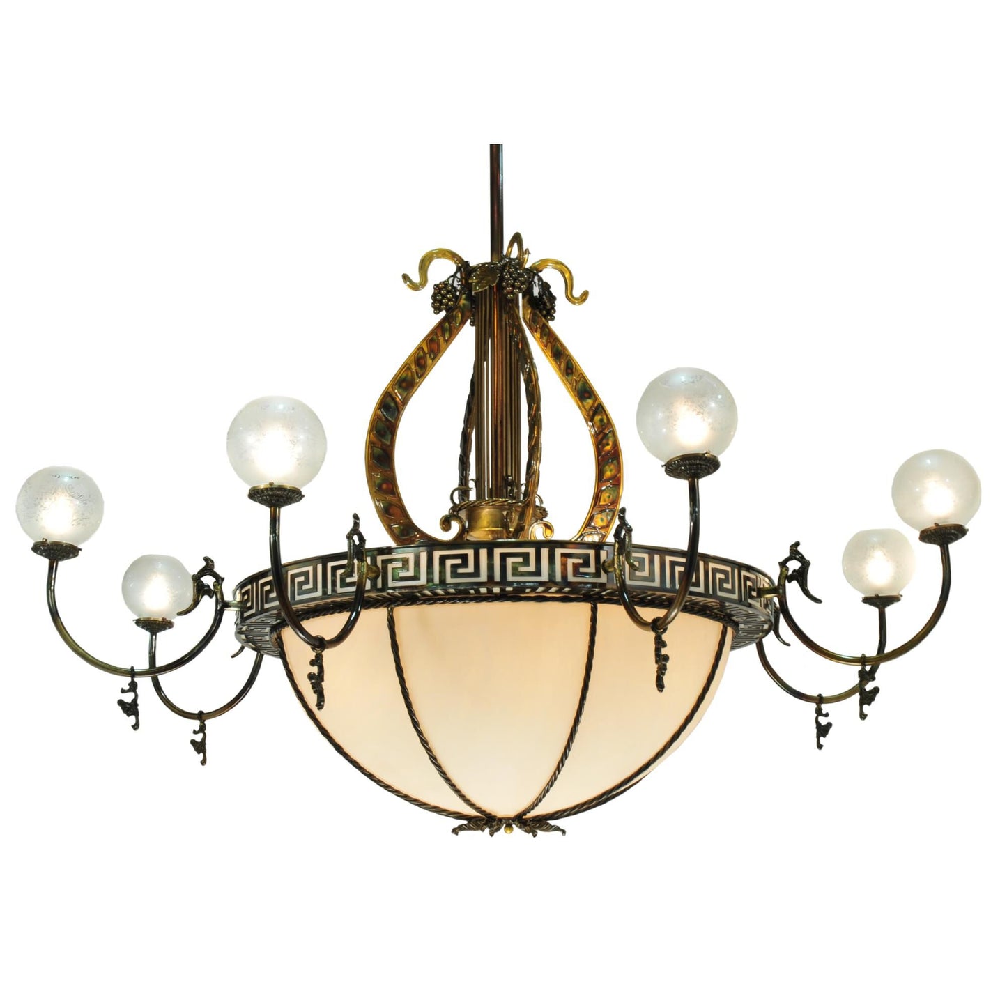 Meyda Lighting Lyre 96 Inch 18 Light Chandelier Cp9549