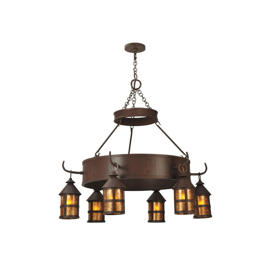 Meyda Lighting Aberdeen 47 Inch 6 Light Chandelier Cp9723