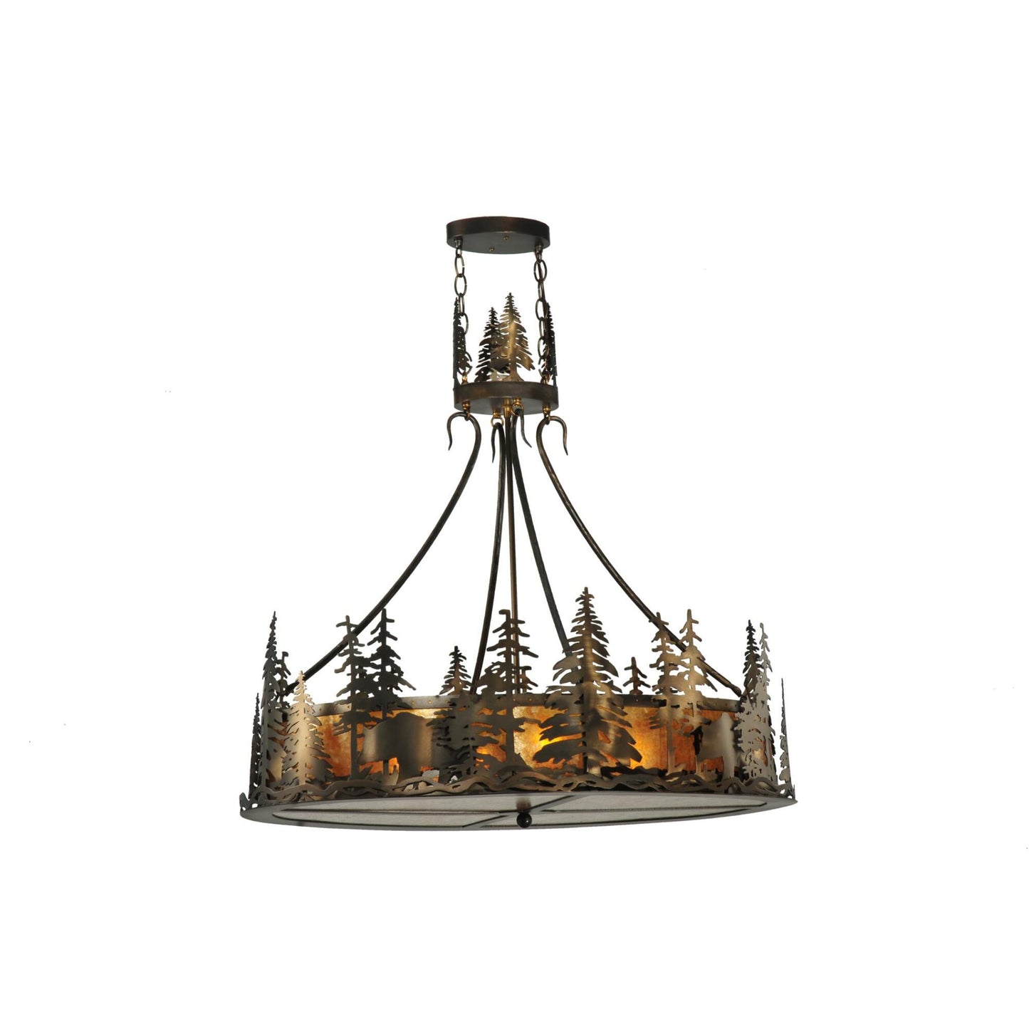 Meyda Lighting Bear At Dusk 36 Inch Large Pendant Cp10379