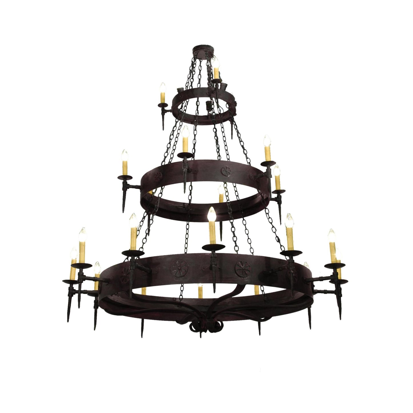 Meyda Lighting Warwick 72 Inch 21 Light Chandelier Cp10537