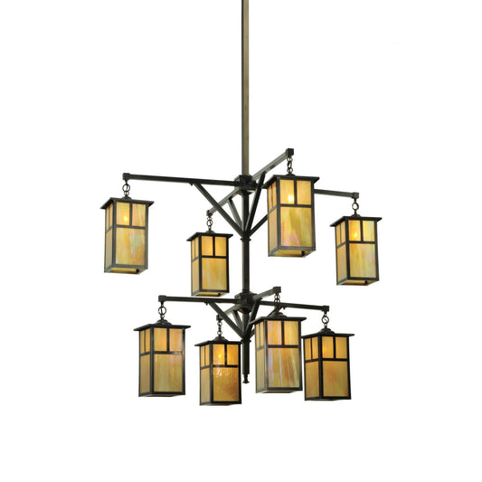 Meyda Lighting Hyde Park T Mission 52 Inch 8 Light Chandelier Cp11019