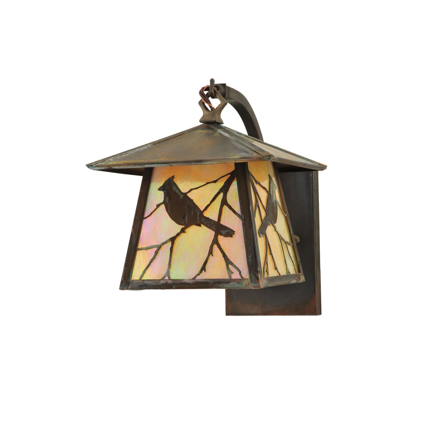 Meyda Lighting Stillwater Song Bird 12 Inch Wall Sconce Cp11194