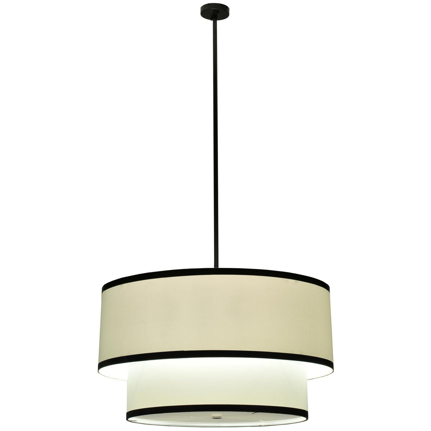 Meyda Lighting Cilindro Cream 36 Inch Large Pendant Cp11225