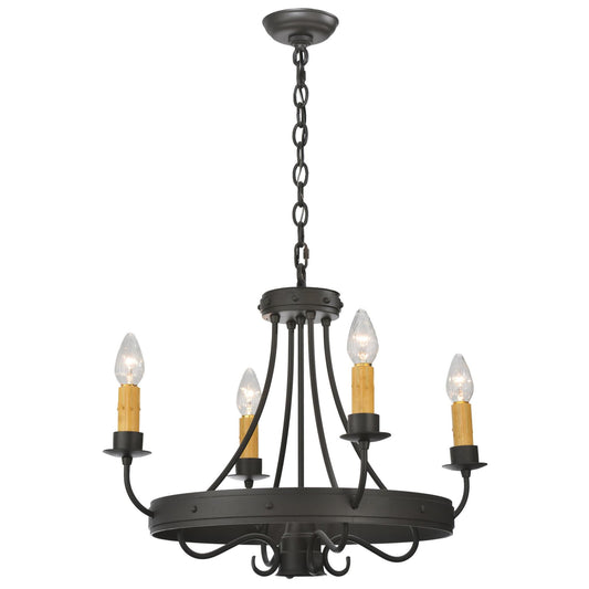 Meyda Lighting Franciscan 25 Inch 1 Light Chandelier Cp11643