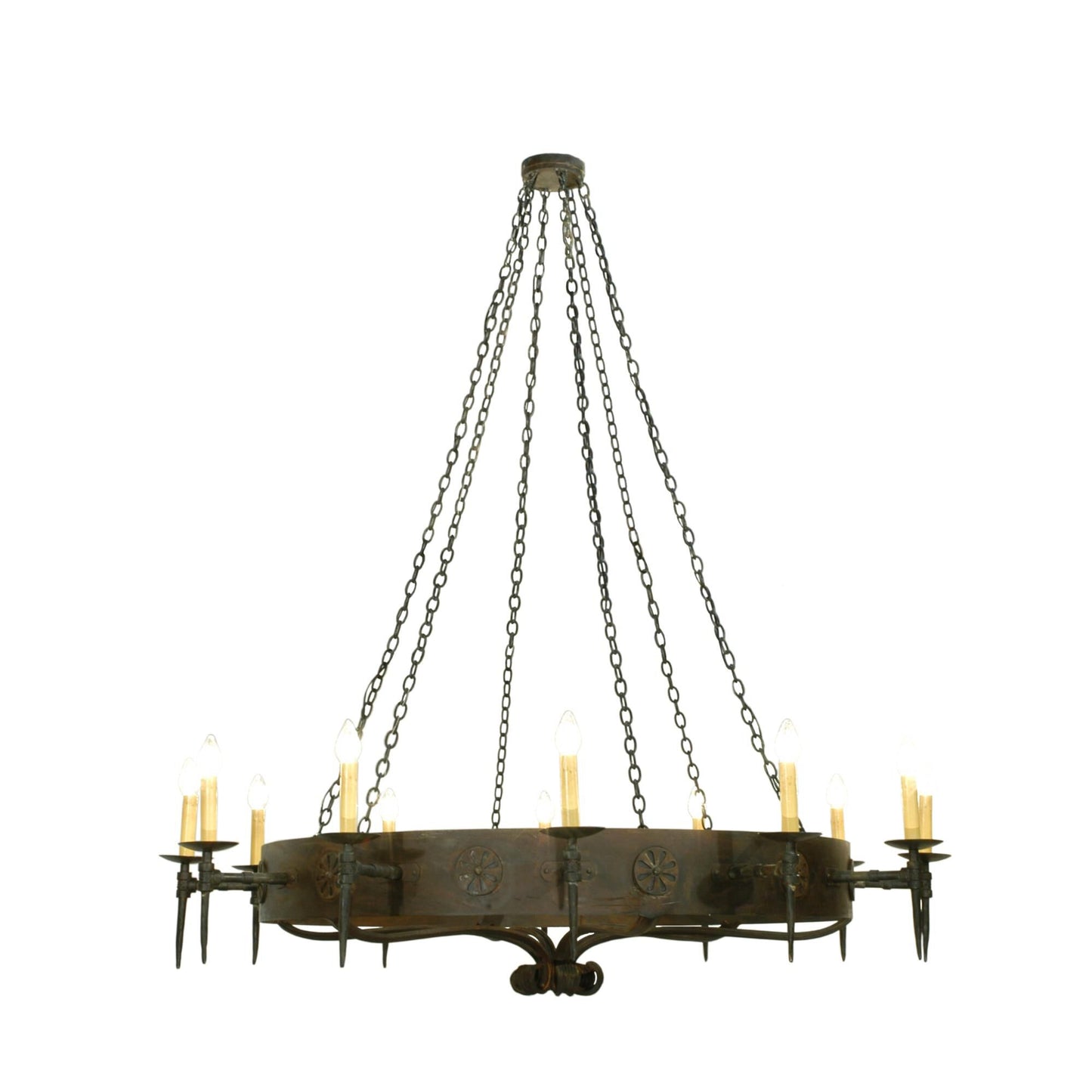 Meyda Lighting Warwick 72 Inch 12 Light Chandelier Cp11693