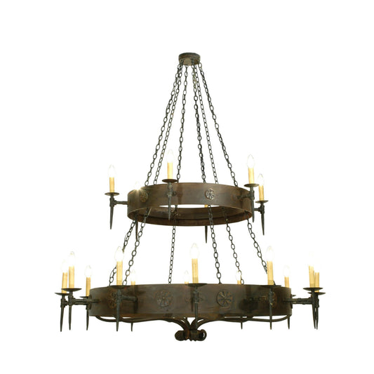 Meyda Lighting Warwick 72 Inch 18 Light Chandelier Cp11695