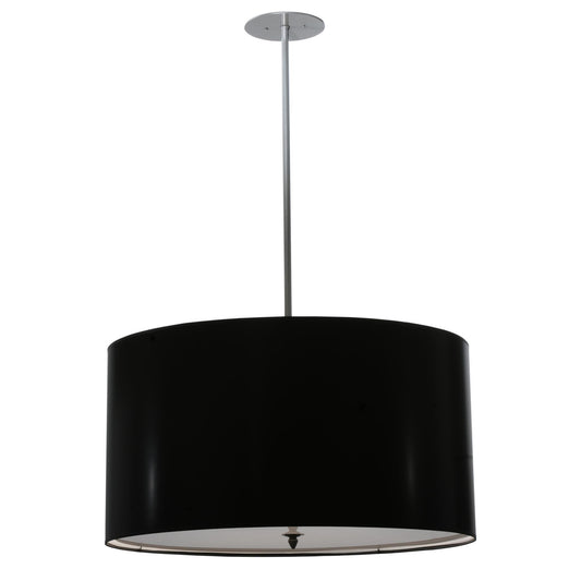 Meyda Lighting Cilindro Black 32 Inch Large Pendant Cp11963