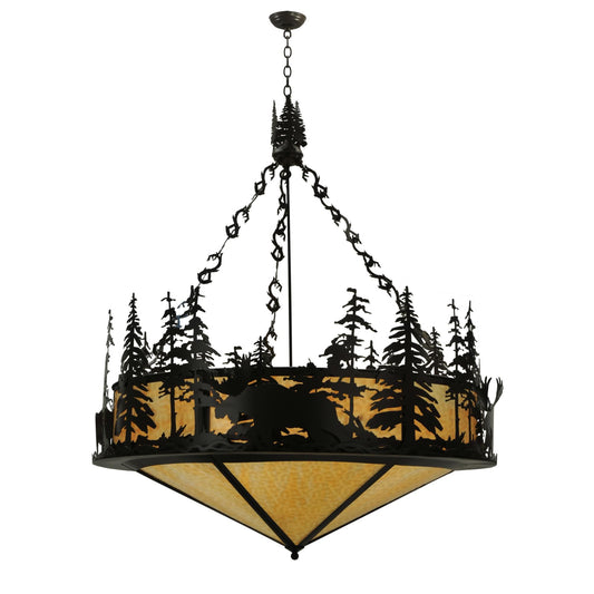 Meyda Lighting Moose At Dusk 56 Inch Large Pendant Cp12404