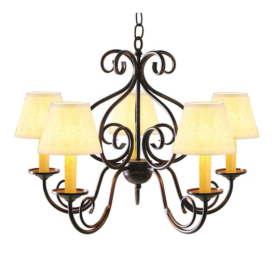 Meyda Lighting Jenna 24 Inch 5 Light Chandelier Cp744087