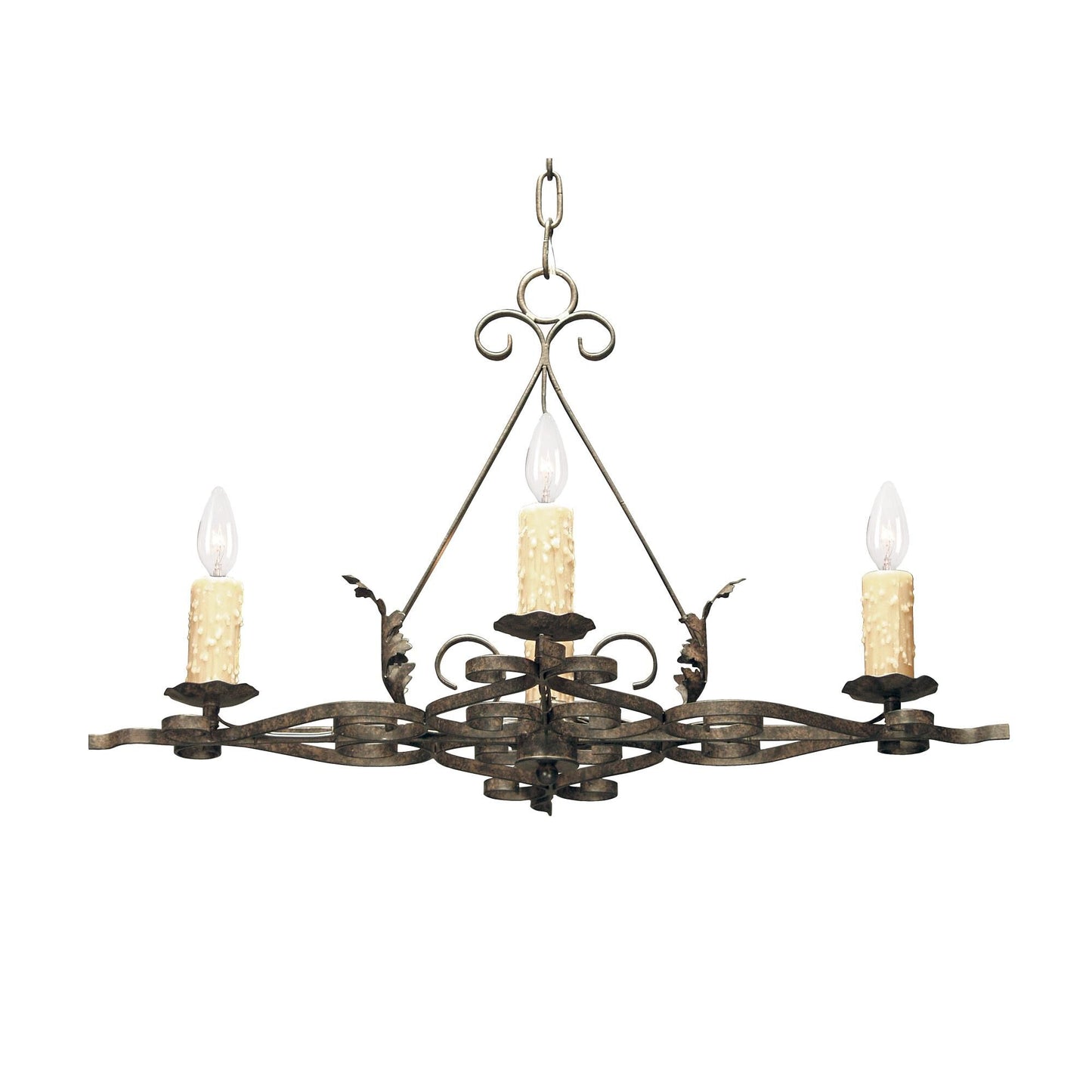 Meyda Lighting Elianna 28 Inch 4 Light Chandelier Cp745702