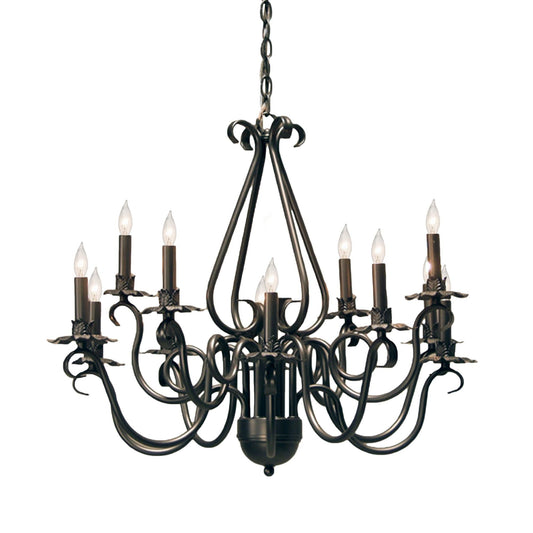 Meyda Lighting Caleb 30 Inch 2 Light Chandelier Cp744136