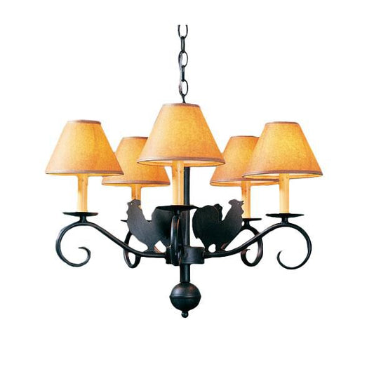 Meyda Lighting Animal 24 Inch 4 Light Chandelier Cp744101