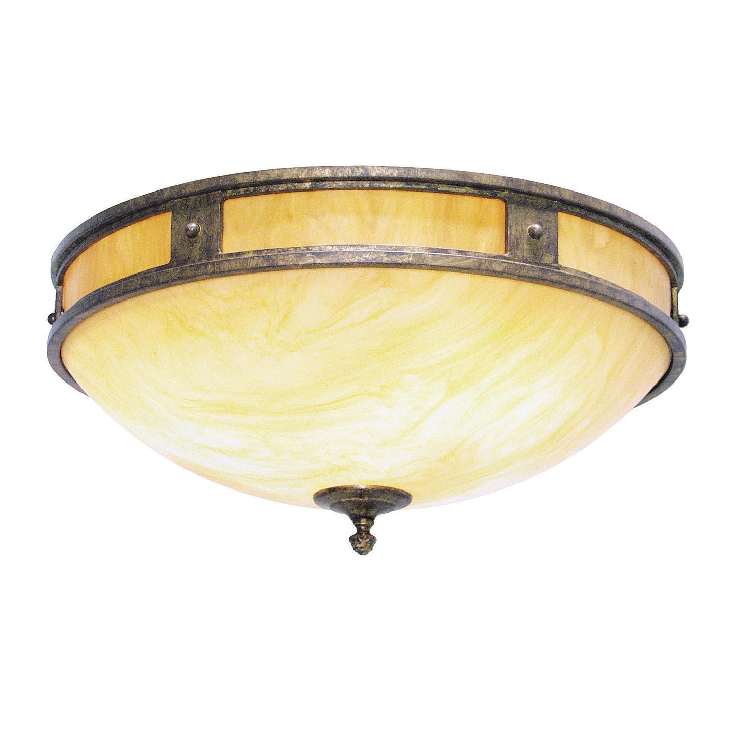 Meyda Lighting Capella 24 Inch 1 Light Flush Mount Cp744857