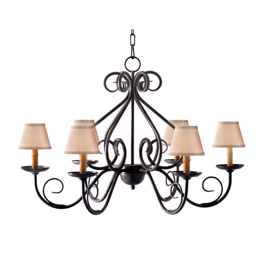 Meyda Lighting Jenna 36 Inch 12 Light Chandelier Cp744130