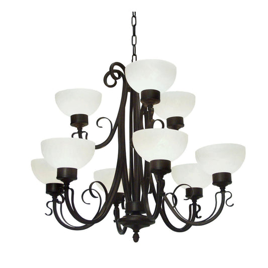 Meyda Lighting Mirasol 36 Inch Chandelier Cp744188