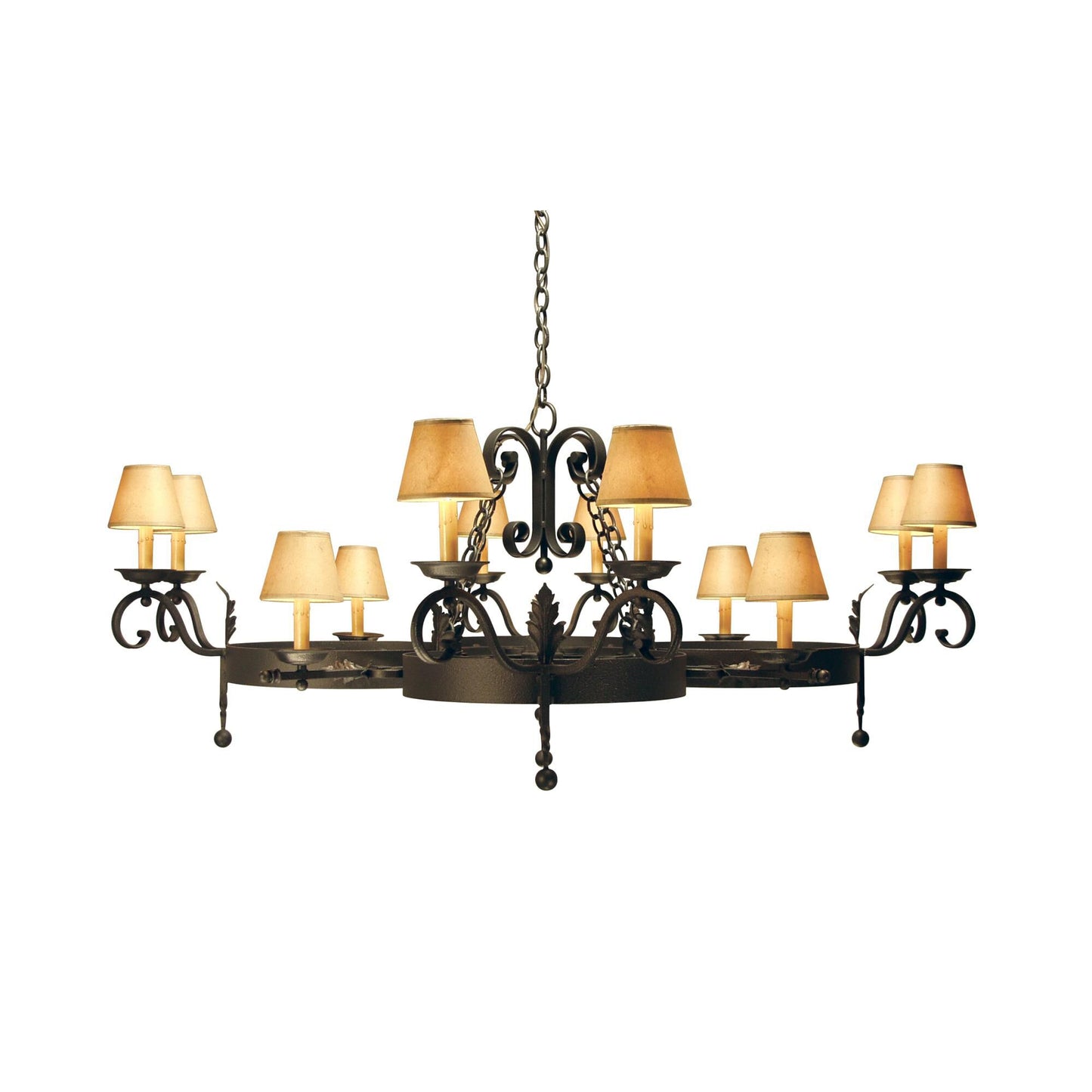 Meyda Lighting Andorra 60 Inch 4 Light Chandelier Cp744150