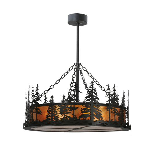 Meyda Lighting Tall Pines 36 Inch Large Pendant Cp12804