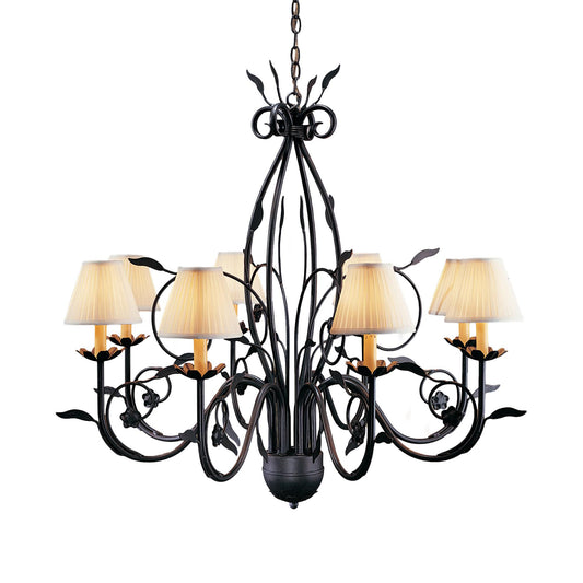 Meyda Lighting Bordeaux 36 Inch 4 Light Chandelier Cp744237