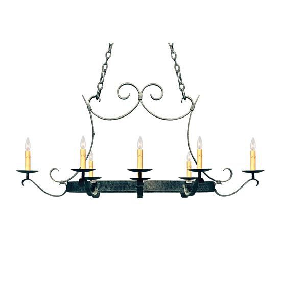 Meyda Lighting Handforged 51 Inch Large Pendant Cp745186