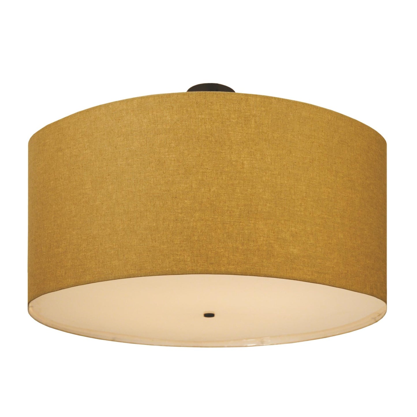 Meyda Lighting Cilindro Beige 48 Inch 8 Light Semi Flush Mount Cp12999