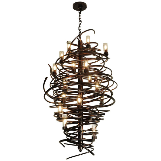 Meyda Lighting Centric 30 Inch 18 Light Chandelier Cp13046