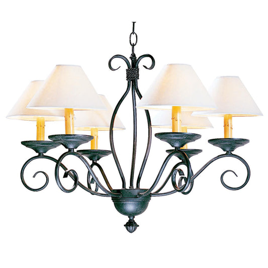 Meyda Lighting Sienna 26 Inch 4 Light Chandelier Cp744109