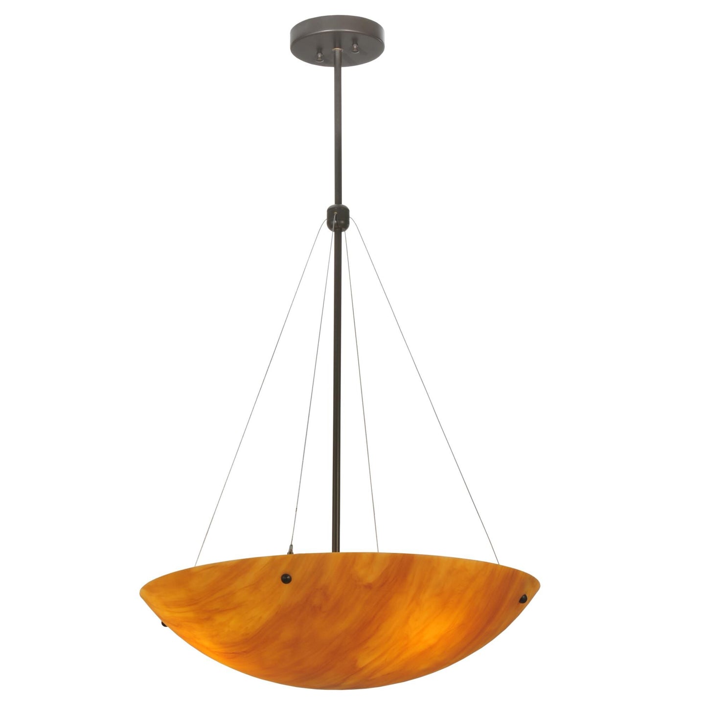 Meyda Lighting Cypola New Mica 24 Inch Large Pendant Cp13097