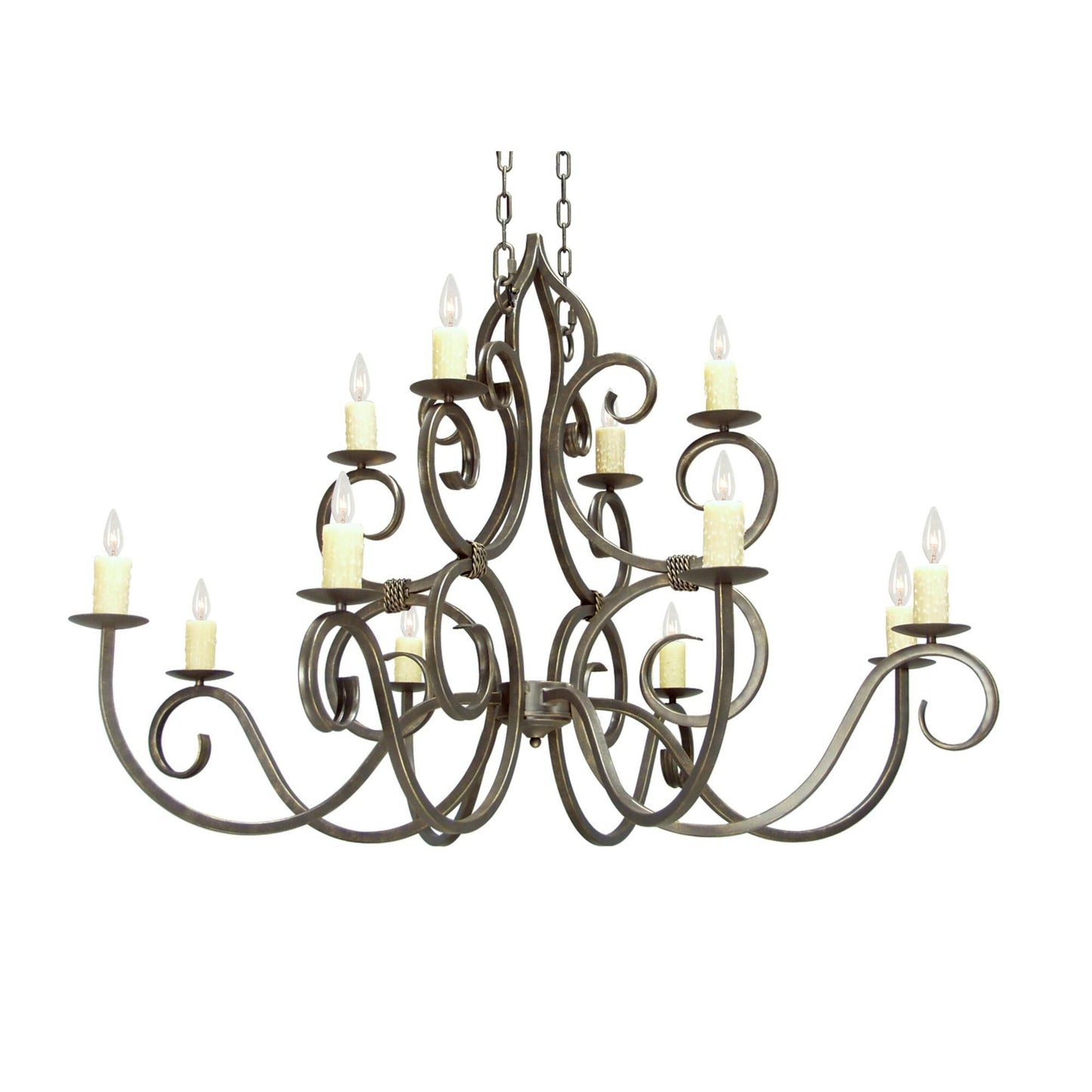 Meyda Lighting Clayton 60 Inch 3 Light Chandelier Cp744344