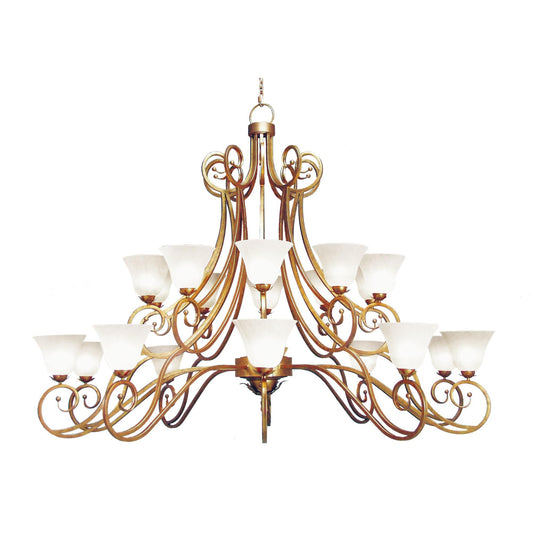 Meyda Lighting Angelo 96 Inch 6 Light Chandelier Cp744529