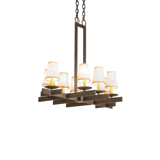 Meyda Lighting Dante 36 Inch 4 Light Chandelier Cp744159