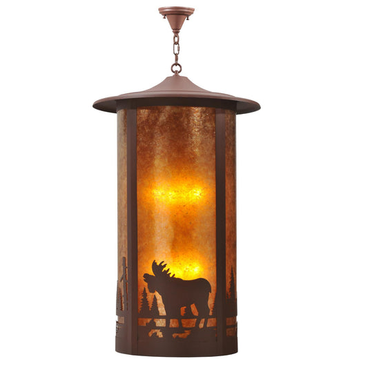 Meyda Lighting Fulton Moose Creek 24 Inch Large Pendant Cp13336