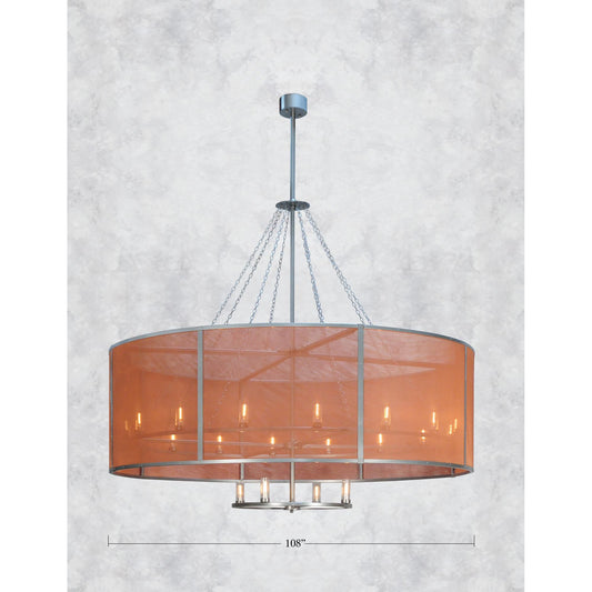 Meyda Lighting Rame 108 Inch 20 Light Chandelier Cp13481