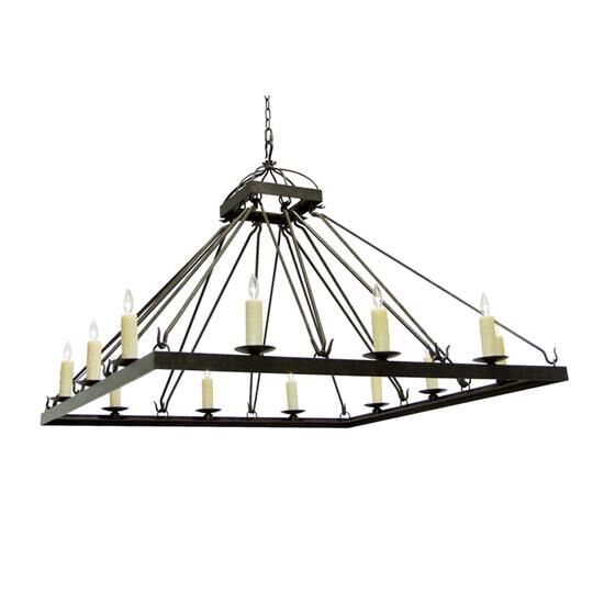 Meyda Lighting Retreat 65 Inch 12 Light Mini Chandelier Cp747332