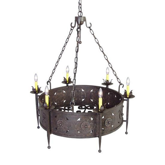 Meyda Lighting Claudio 38 Inch 6 Light Chandelier Cp744276