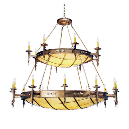 Meyda Lighting Valencia 72 Inch 15 Light Chandelier Cp744487