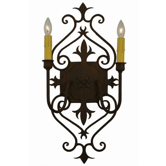 Meyda Lighting Louisa 21 Inch Wall Sconce Cp747080